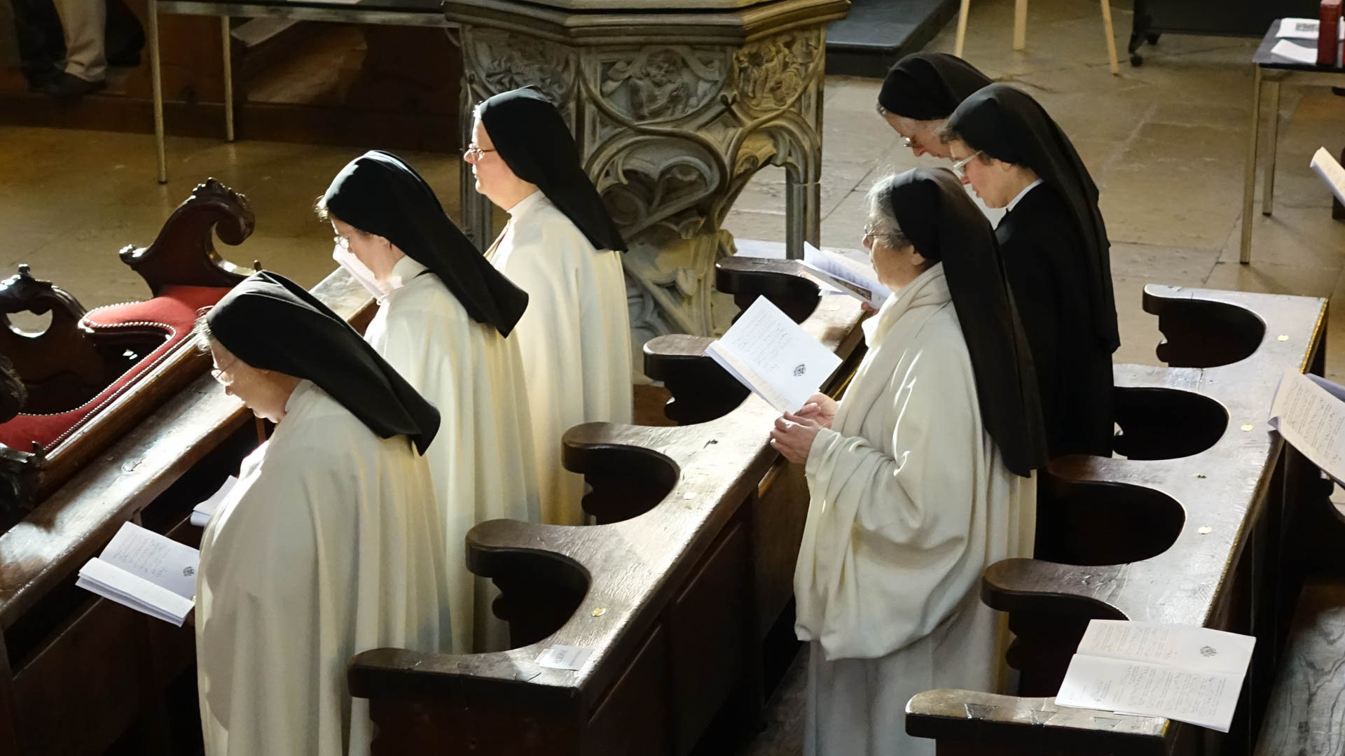 Journée monastique du 30 janvier 2016 à la cathédrale de Fribourg (photo Maurice Page) 