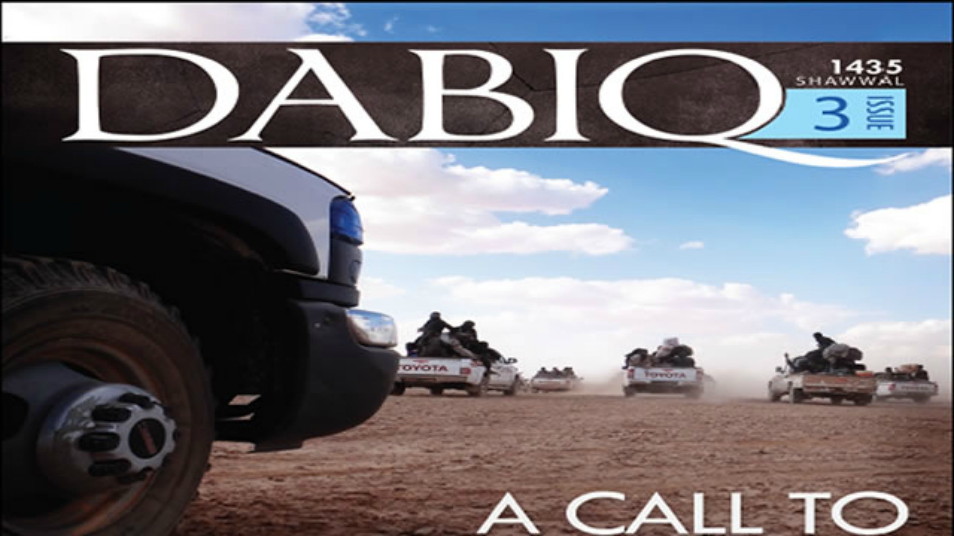 Dabiq, le journal de propagande des terroristes de Daech sur internet