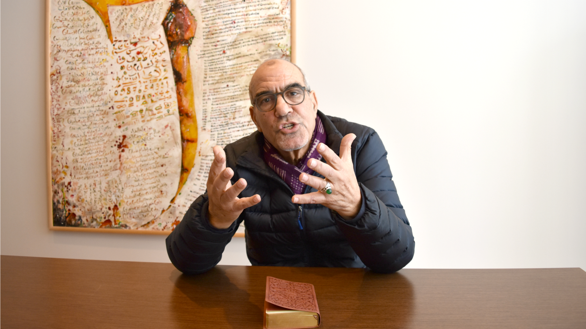 Hafid Ouardiri, directeur de la Fondation pour l'Entre-Connaissance (Photo: Jacques Berset) 