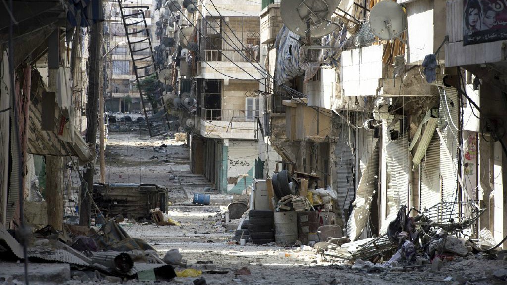 La ville d'Alep, en Syrie, a été dévastée par les combats (Photo: Freedom House/Flickr/CC BY 2.0)