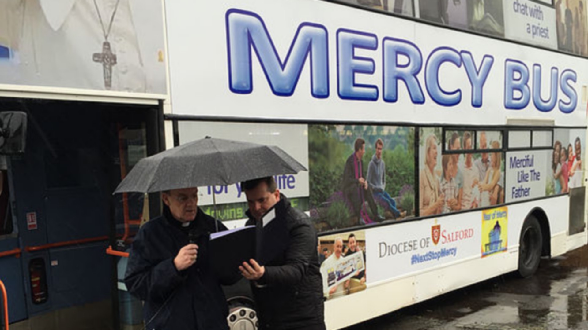 Le bus de la miséricorde du diocèse de Salford, en Angleterre (Photo: Diocese of Salford) 