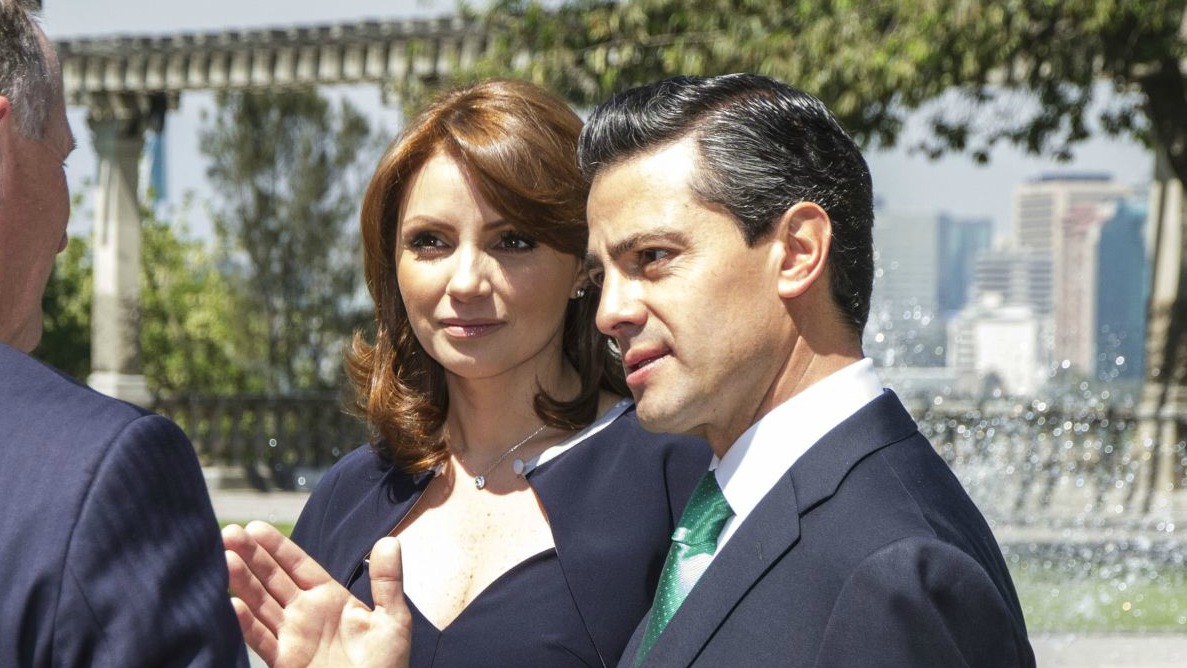 Le président mexicain Enrique Pena Nieto et sa femme Angelica Rivera (Photo: nznationalparty/Flickr/CC BY-NC-ND 2.0)