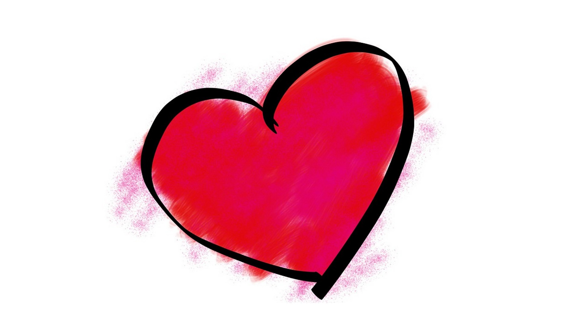 Le coeur symbole de l'amour (domaine public)
