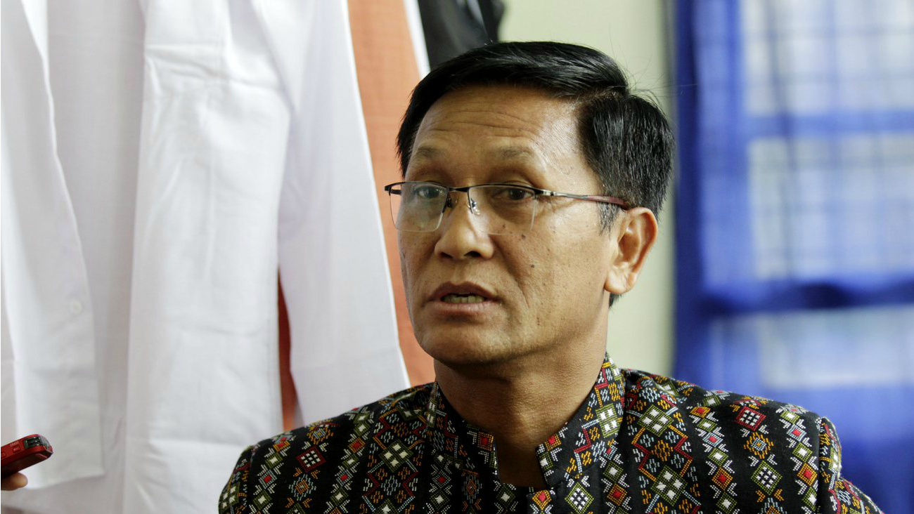 Henry Van Thio, vice-président de la Birmanie (Photo:Hein Htet-EPA/Keystone)