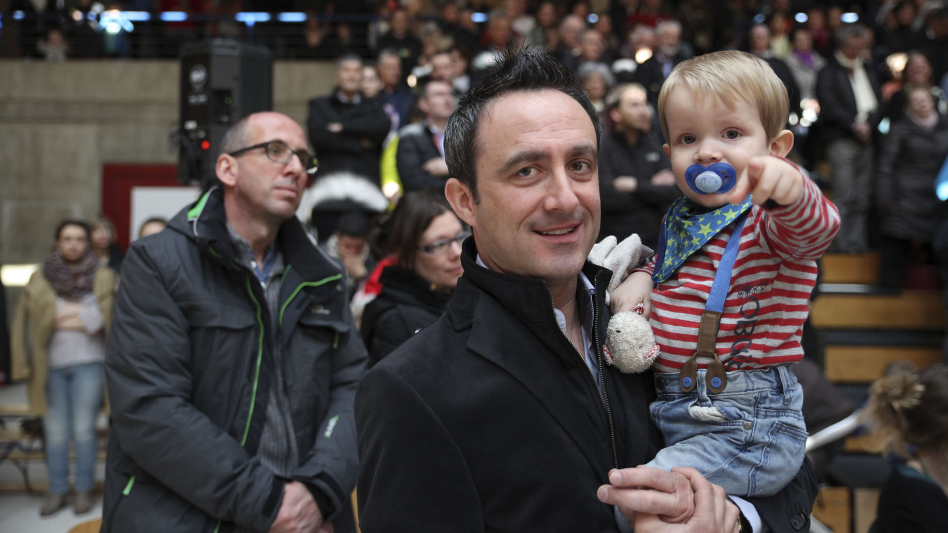 Sion le 13 mars 2016. Festival des familles. Messe des familles. (Photo: B. Hallet)