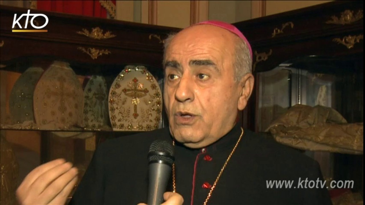 Mgr Hindo, archevêque syro-catholique d’Hassaké-Nisibi. (Photo: capture-écran/KTO)
