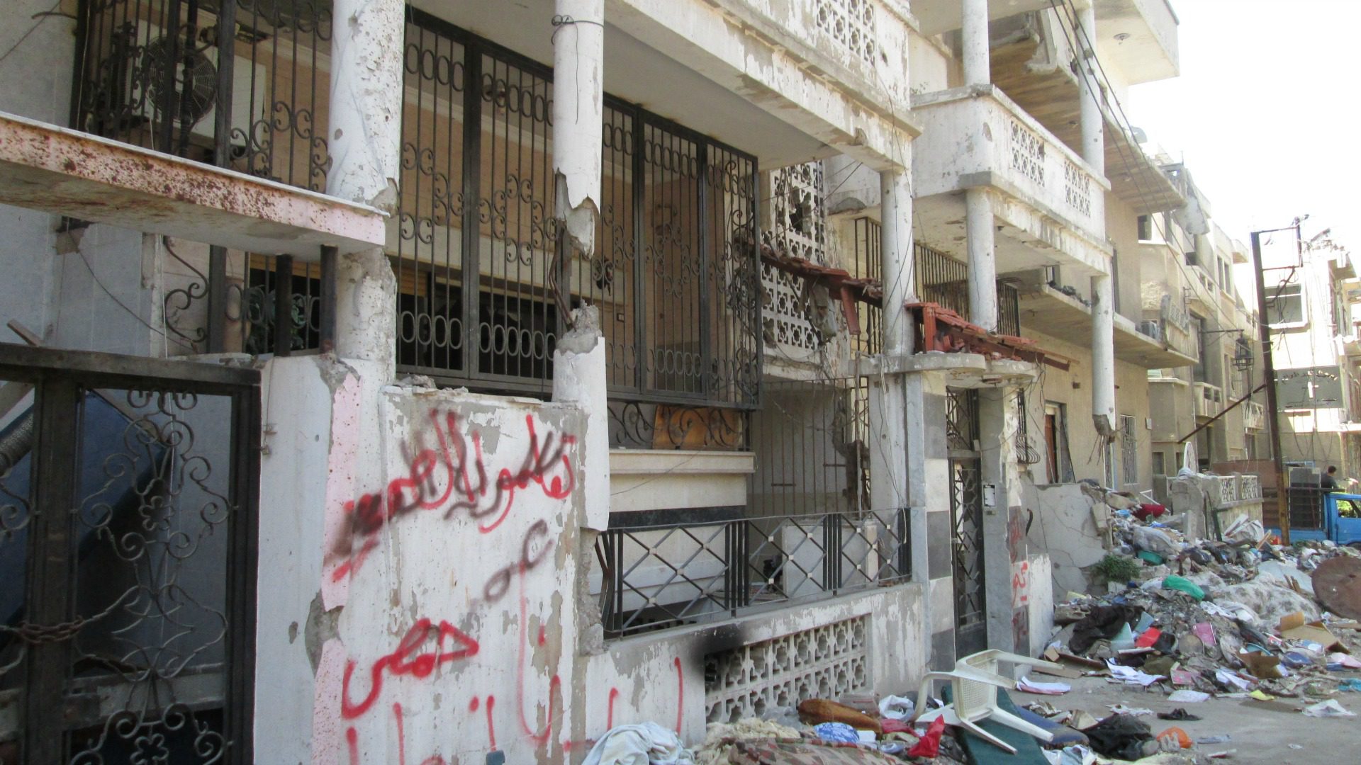 La ville d'Alep, ravagée par la guerre. (Photo: AED)