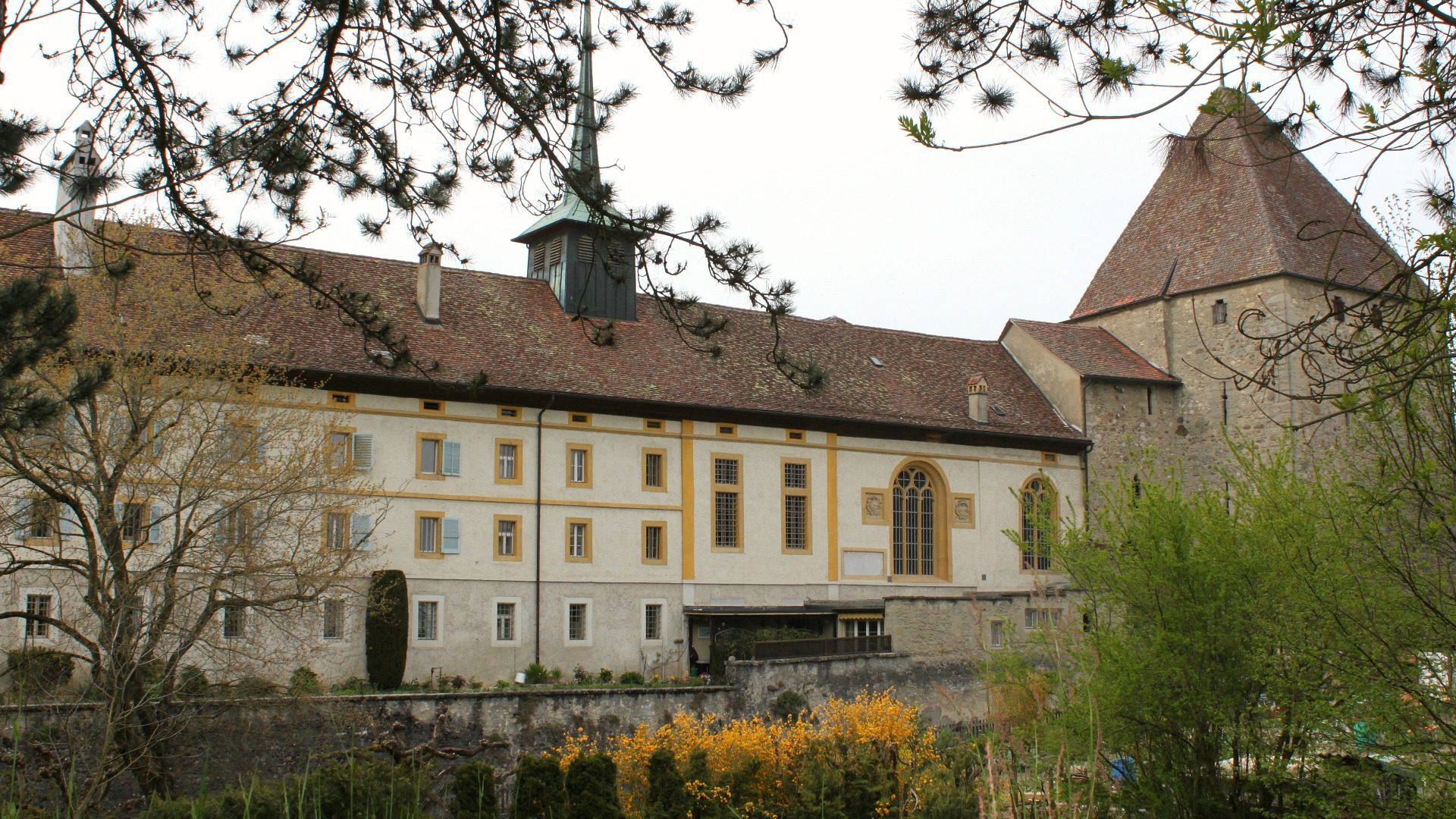 Estavayer-le-Lac. Le monastère des dominicaines. (Photo: Bernard Litzler)