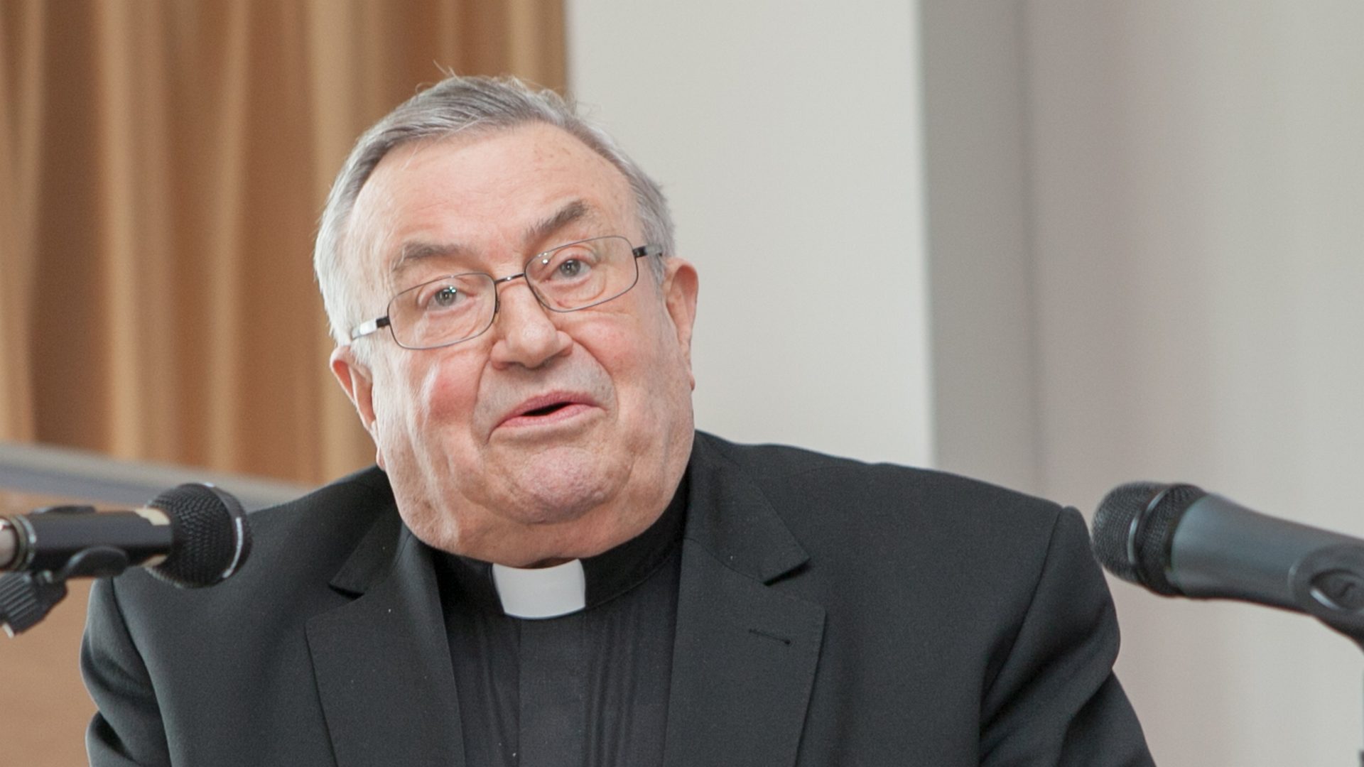 Le cardinal Karl Lehmann (photo Wikimedia commons, Volker Jost, CC BY 3.0) 