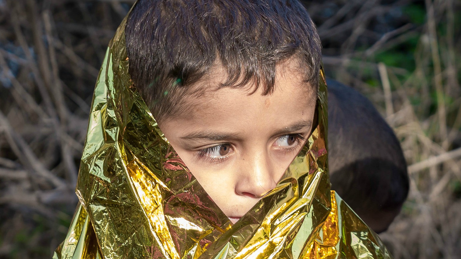 A Lesbos, le pape est allé à la rencontre des réfugiés (Photo d'illustration: Charles-André Habib/Flickr/CC BY-NC-ND 2.0)