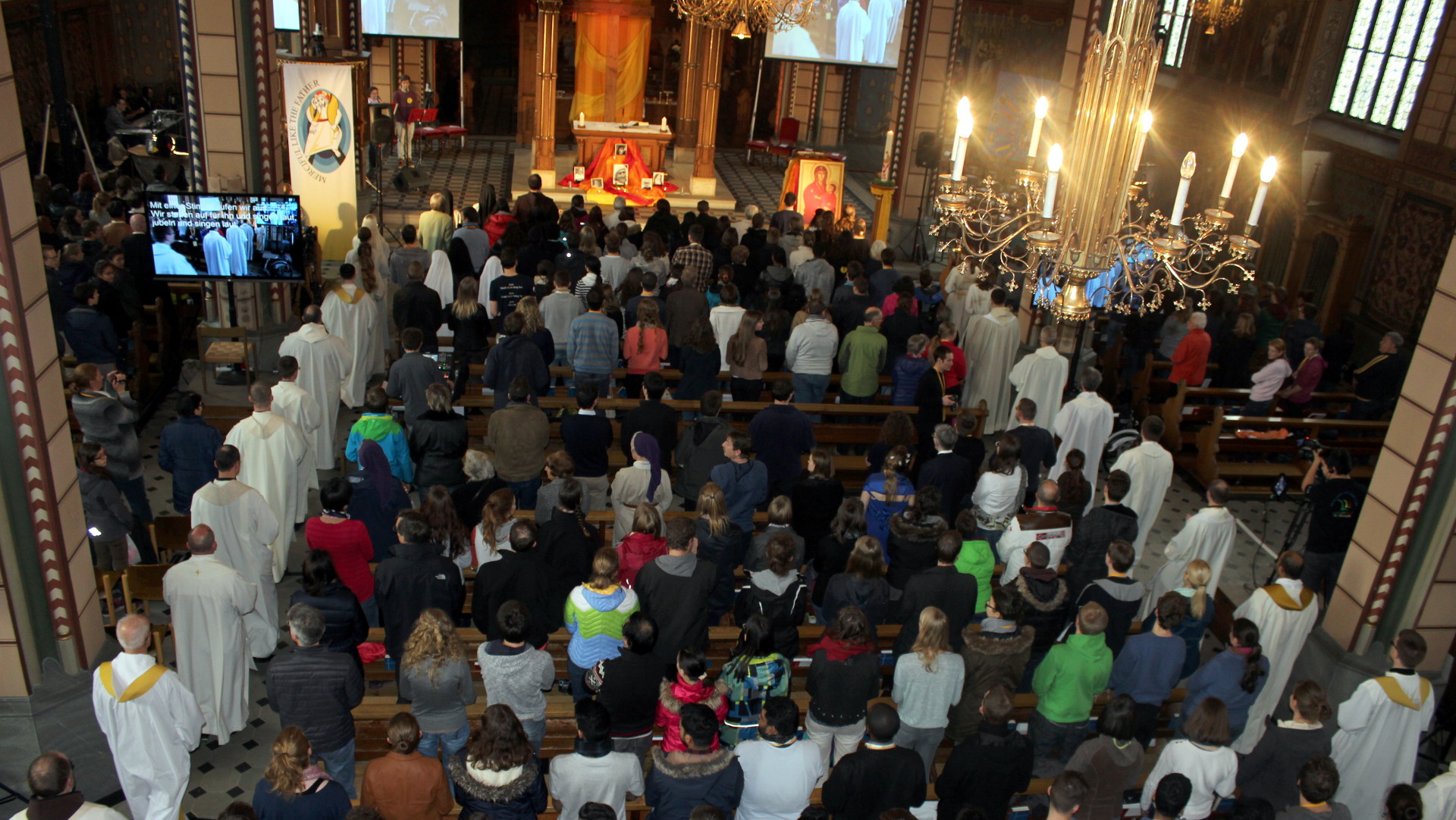 Les JMJ de Suisse alémanique, le 10 avril 2016 à Schaffhouse (photo: JMJ Sandro Bucher) 