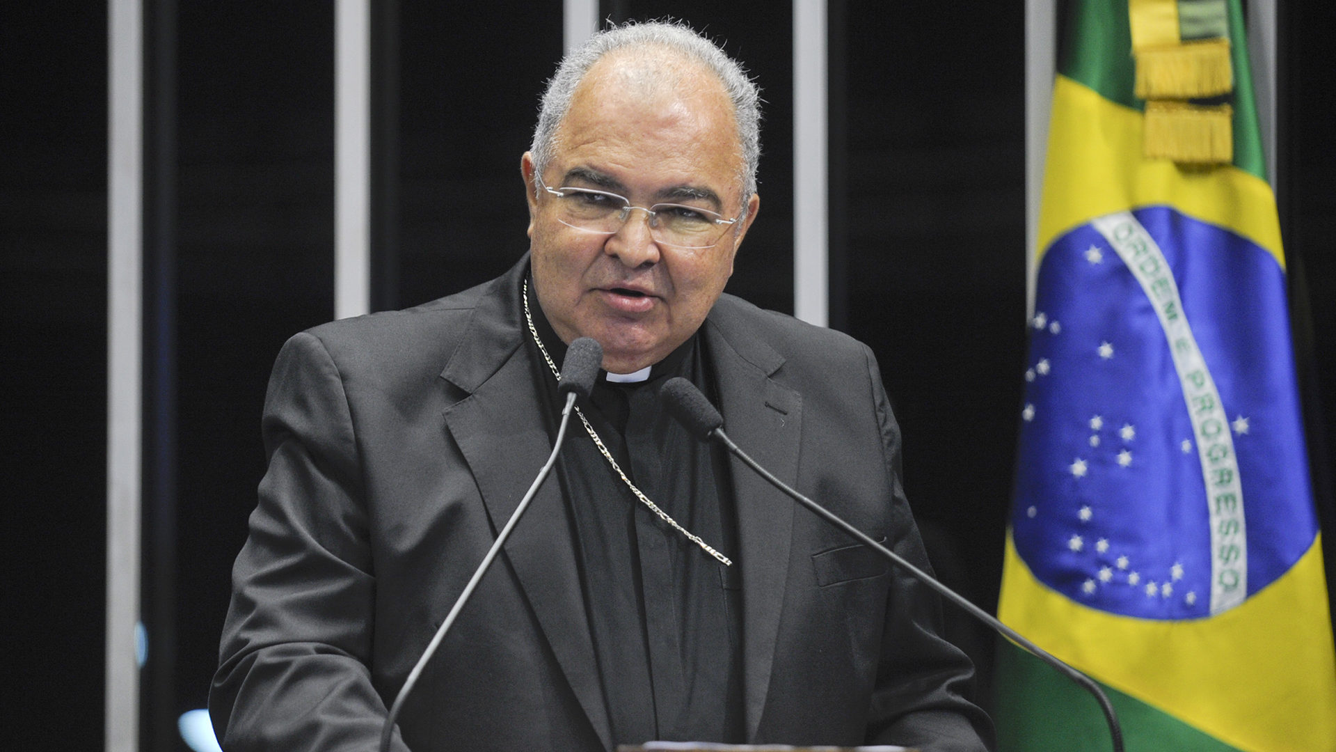 Le cardinal Orani João Tempesta, archevêque de Rio de Janeiro (Photo: flickr/agenciasenado/CC BY 2.0)