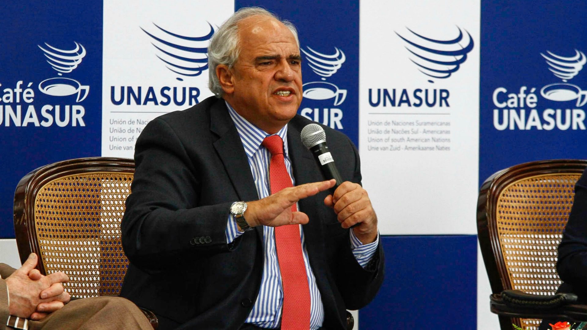Ernesto Samper, secrétaire général de l’Union des nations sud-américaines (UNASUR). (Photo: Flickr/Agencia de Noticias ANDES/CC BY-SA 2.0)