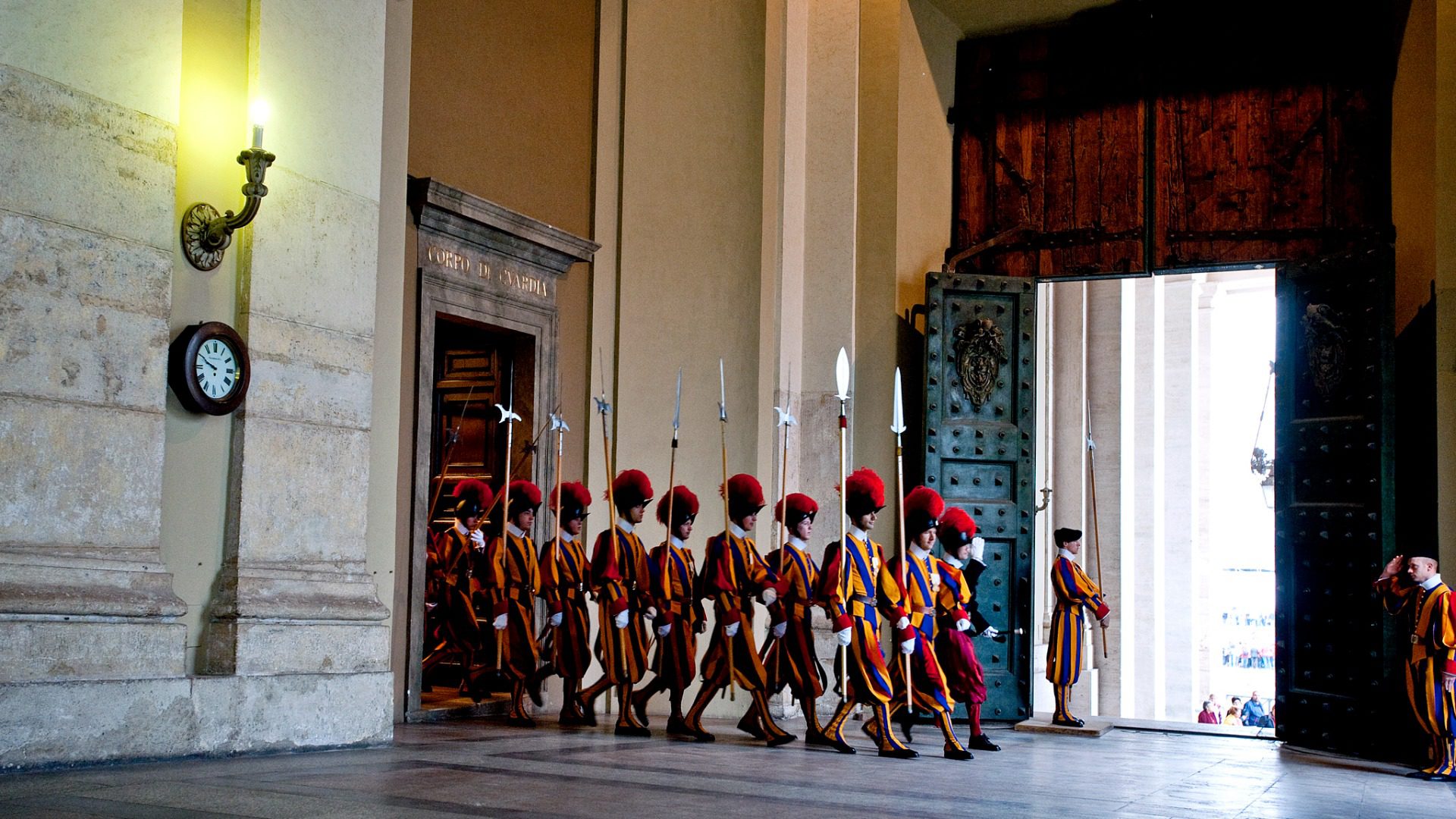 La Garde suisse a fêté le jubilé de la miséricorde au Vatican  (Photo: Flickr/European Parliament/CC BY-NC-ND 2.0)