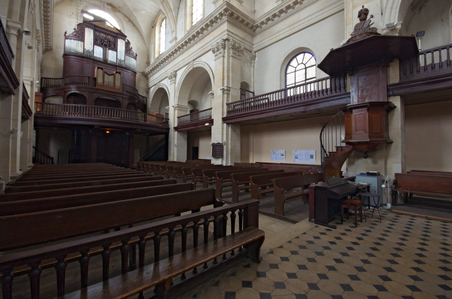 Le temple protestant de Nancy, en Lorraine (photo wikimedia commons Cedric Amey CC BY-SA 3.0) 