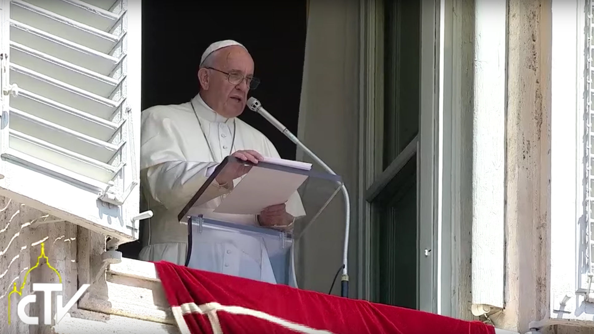 Le pape prie pour le peuple turc frappé durant la nuit par un attentat sanglant commis à Istanbul (Photo: CTV)