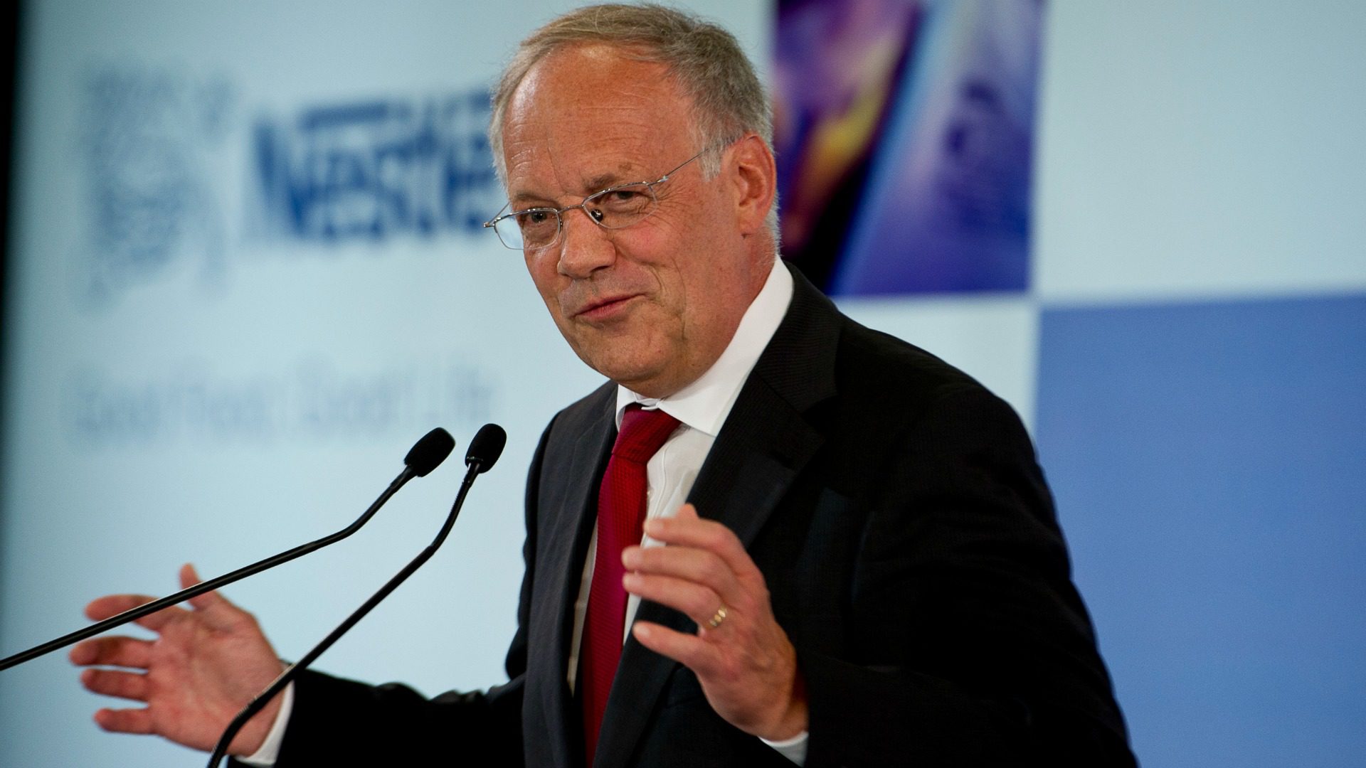 Le président de la Confédération Johann Schneider-Ammann a eu "une chance unique dans sa vie" de rencontrer le pape. (Photo: Flickr/Nestlé/CC BY-NC-ND 2.0)