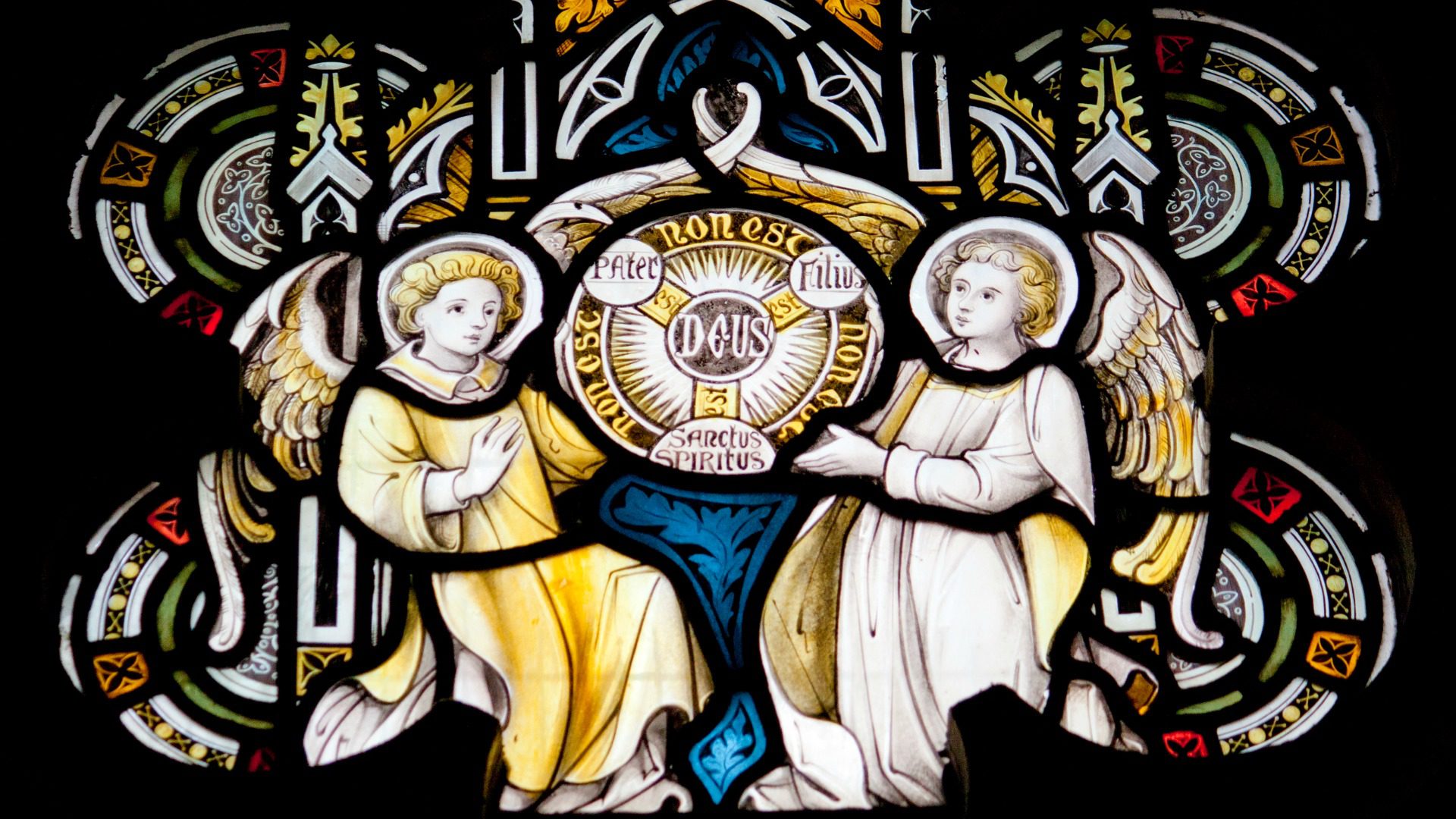 Détail d'un vitrail d'une Eglise de Newcastle expliquant la Trinité. (Photo: Flickr/Lawrence OP/CC BY-NC-ND 2.0)