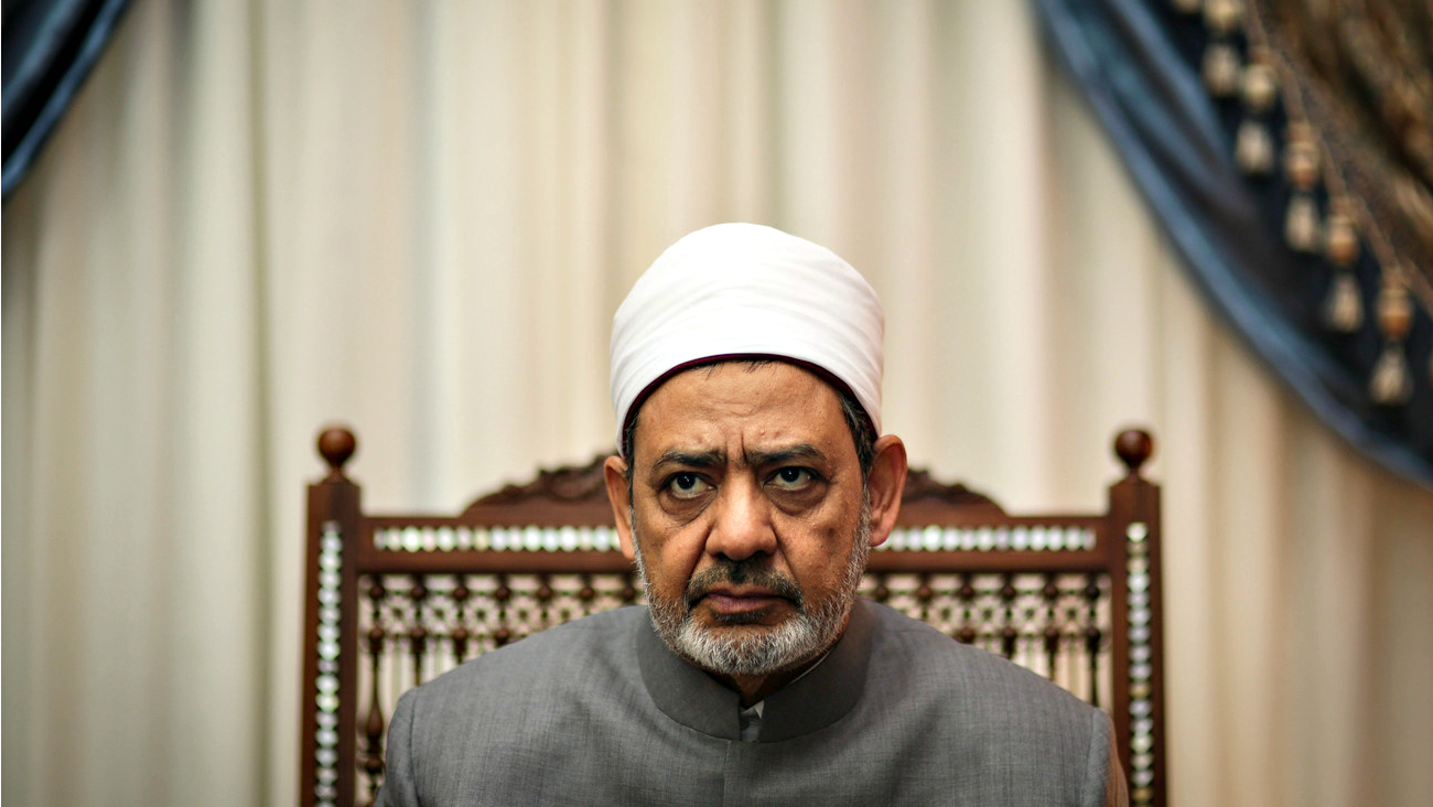Le cheikh Ahmed el-Tayeb, grand imam de l'Université Al-Azhar (Photo: AP Mosa'ag el-Shamy/Keystone)