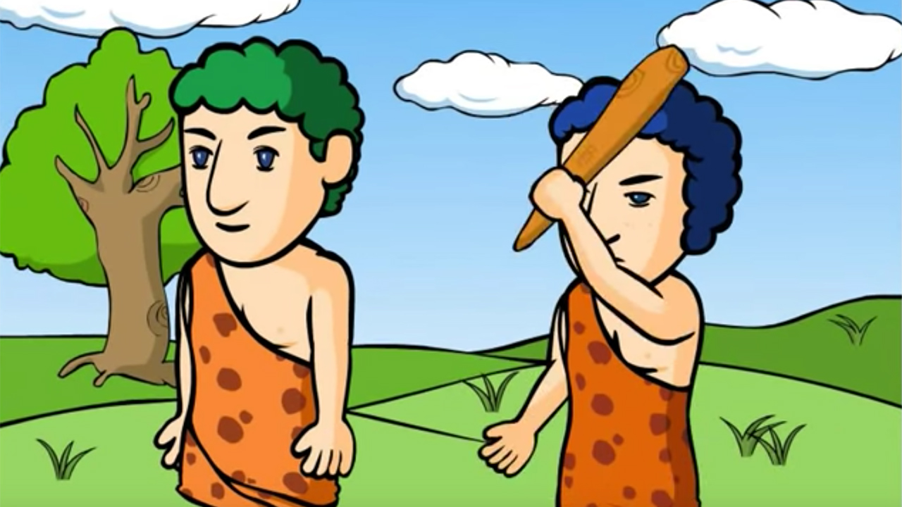 Caïn et Abel. Dans la Bible, les relations de fraternité ne sont pas de tout repos (Illustration: Youtube)