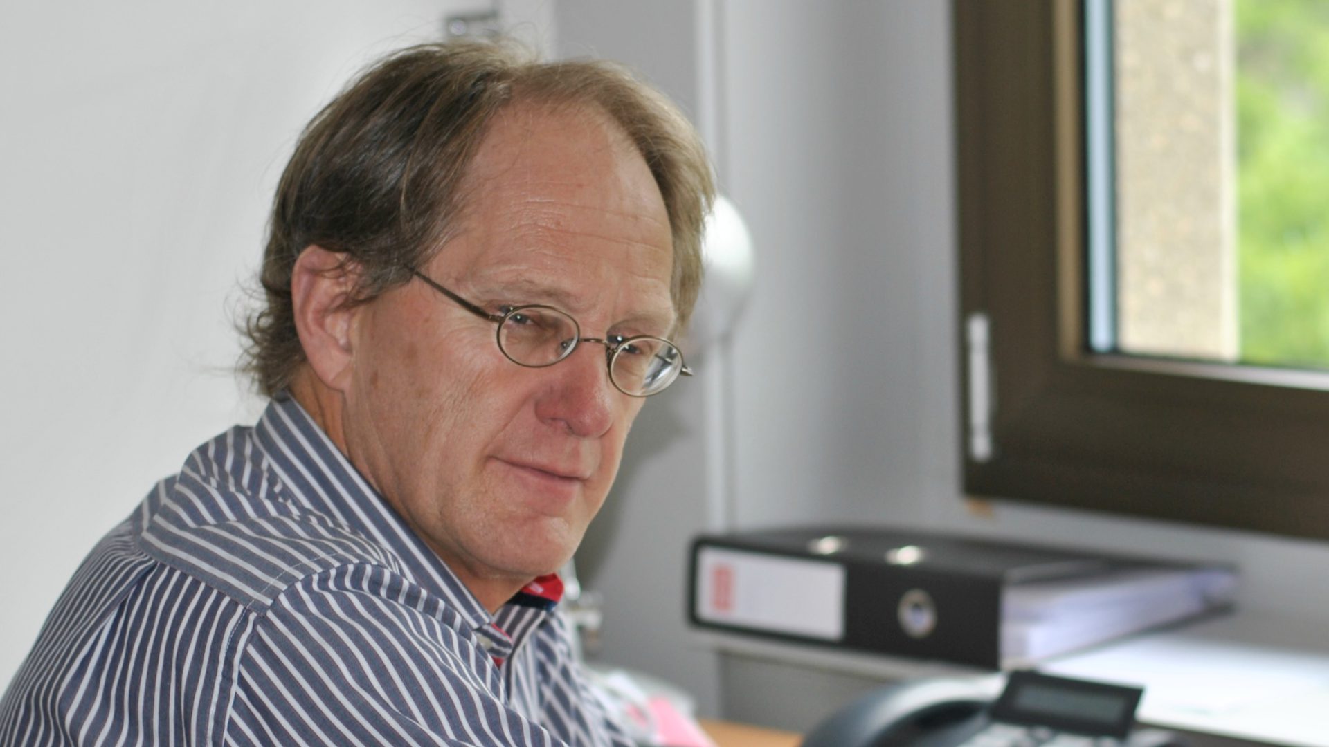 François-Xavier Putallaz, professeur de philosophie à l'Université de Fribourg (Photo:Raphaël Zbinden)