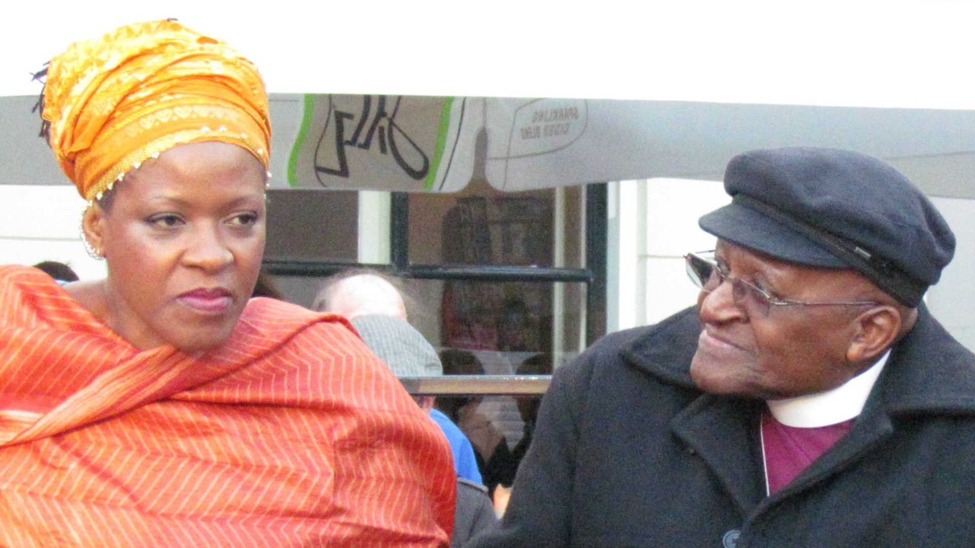 L'archevêque anglican Desmond Tutu et sa fille Mpho Tutu-van-Furth (Photo:dr)