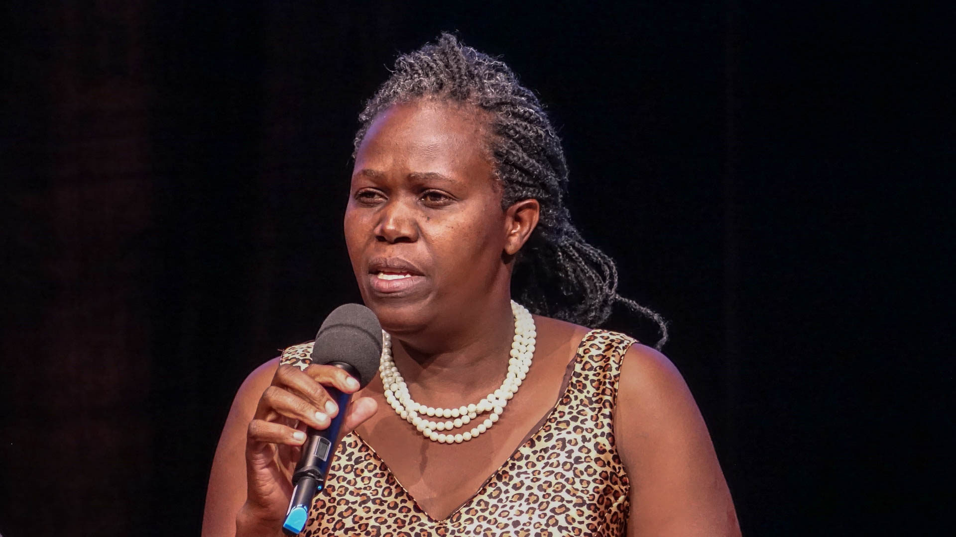 Alice Achan, lauréate du Prix Caritas 2016 (photo Maurice Page)