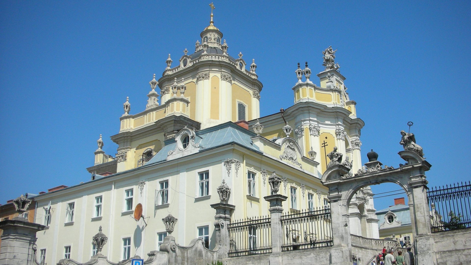 La cathédrale gréco-catholique St-Georges de Lviv, en Ukraine (Photo:  wikimedia coommons Lestat CC BY-SA 2.5) 