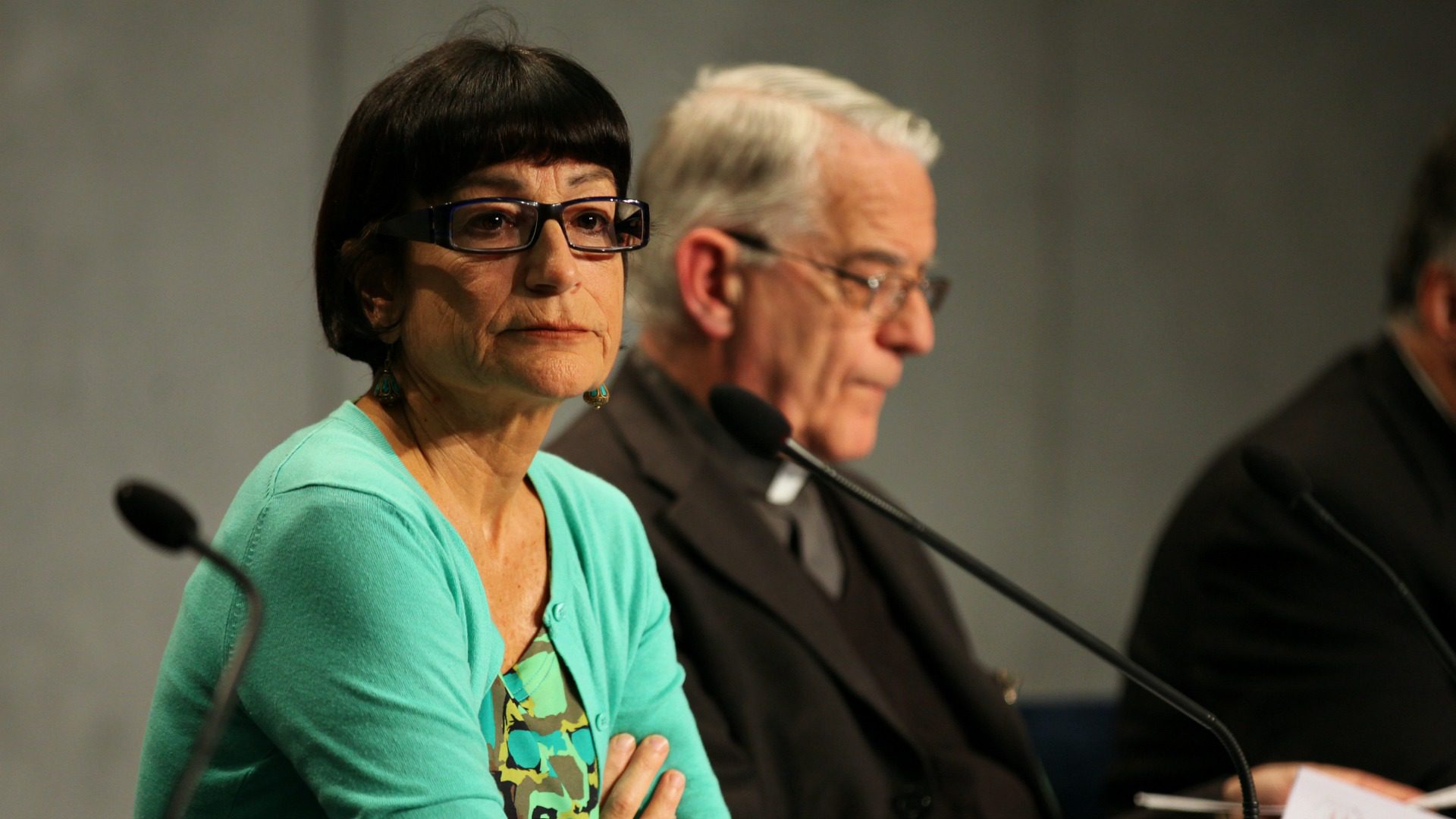 Romilda Ferrauto, alors rédactrice en chef de la rédaction française de Radio Vatican. (Photo: B. Hallet)