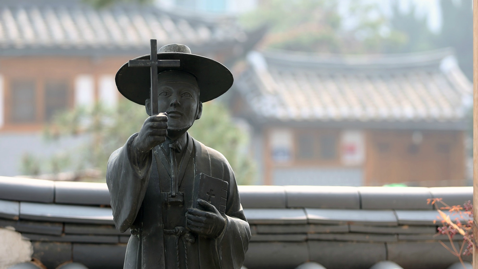 Une statuette dans une église catholique de Corée du Sud | Republic of Korea/Flickr/CC BY-SA 2.0)