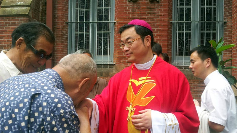 Mgr Thaddeus Ma Daqin, évêque auxiliaire de Shanghai (Photo: Heraldmalaysia.com)