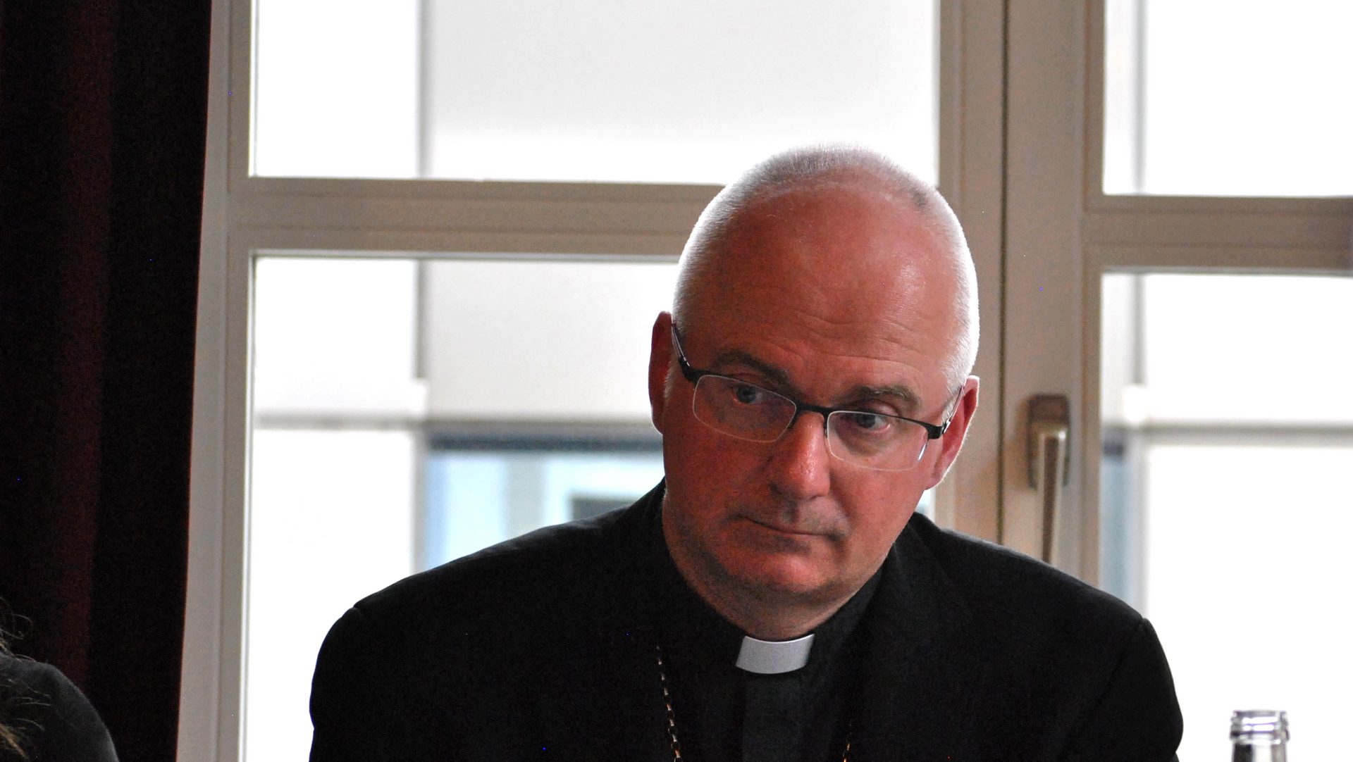 Mgr Charles Morerod, évêque de Lausanne, Genève et Fribourg (photo Maurice Page)