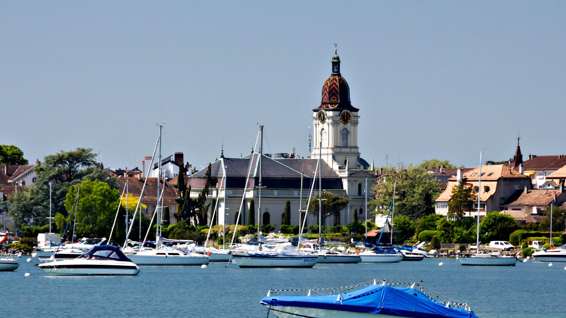 Les assermentations dans les églises du canton de Vaud posent parfois problème (Morges sur la photo) (Photo d'illustration:John6536/Flickr/CC BY-NC-ND 2.0)