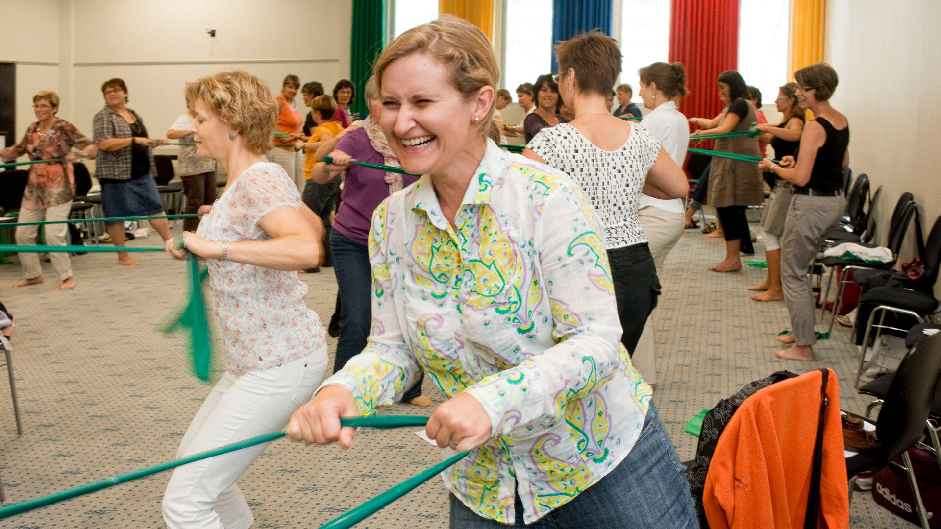 Lancement du concept "Frauenbande", à la SKF, en 2011 (Photo:Priska Ketterer)