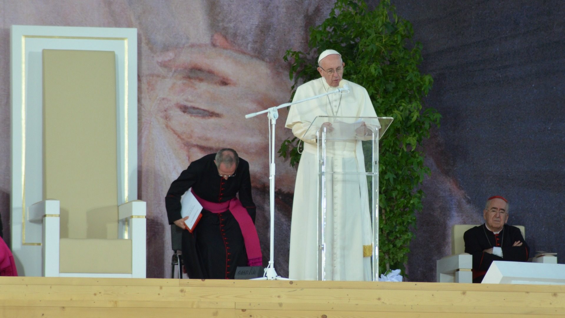 Aux JMJ de Cracovie, le pape a rencontré des jésuites polonais(Photo: Flickr/Sandor Benke-JMJ 2016/CC BY-NC-ND 2.0)