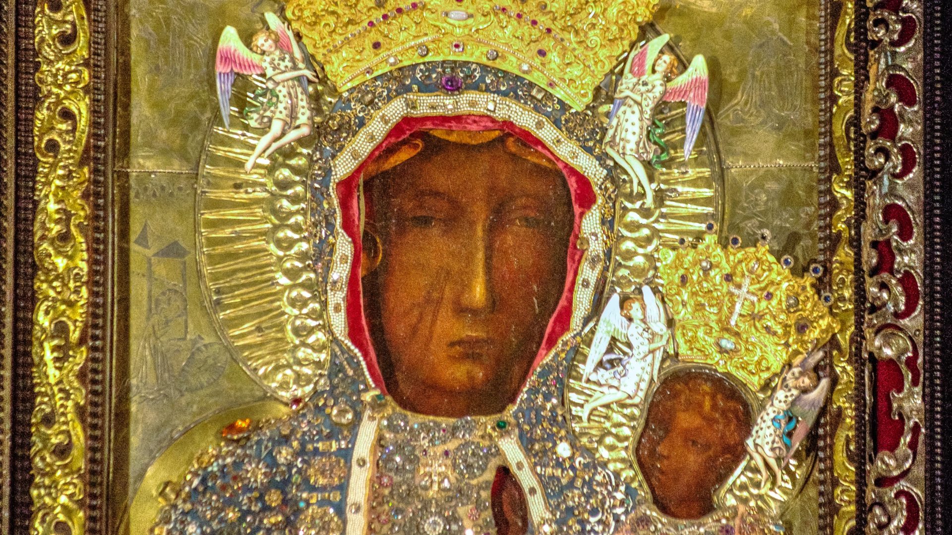 La Vierge noire de Czestochowa, en Pologne (Photo:Robert Drozd/Wikimedia Commons/CC BY-SA 3.0)