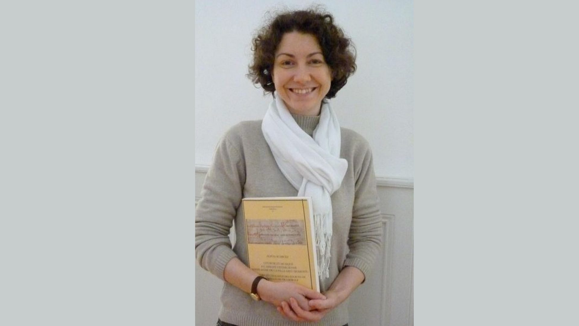 Alicia Scarcez, , chercheuse en chant liturgique, paléographie et histoire du Moyen-Age (photo: www.fille-dieu.ch)
