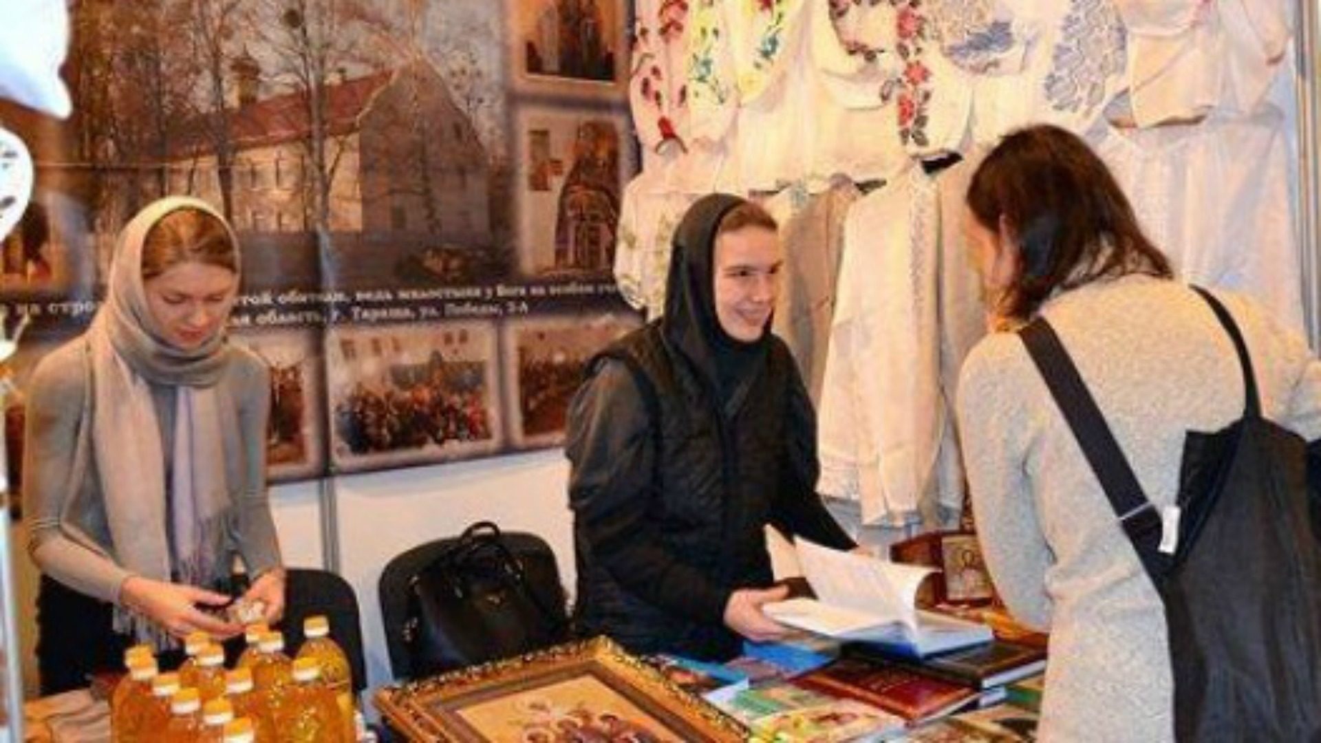 Exposition d'objets religieux orthodoxes (Photo: www.orthodoxie.com)