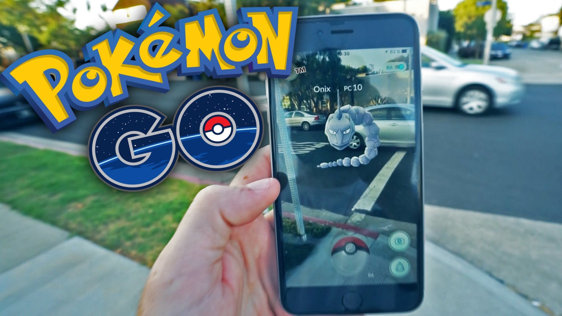 Le jeu de Pokemon Go permet d'attraper des monstres virtuels grâce au GPS de son smartphone. (photo: capture-écran)