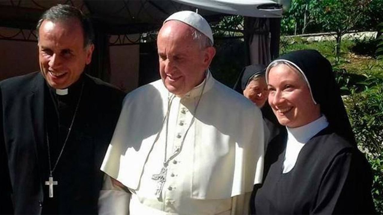 Le pape a surpris des religieux romains en visitant leur couvent (Photo: combonianum.org)