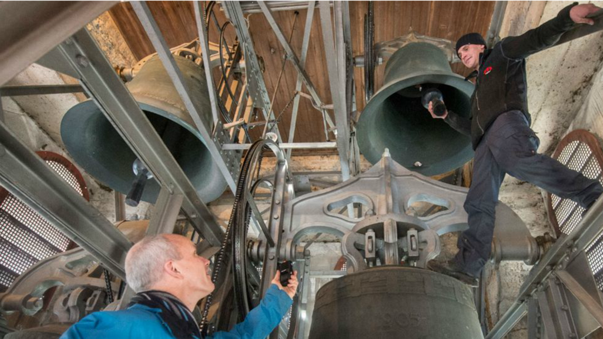 St-Gall  118 cloches sonnent pour le vivre ensemble (Photo:  www.sgkb.ch)