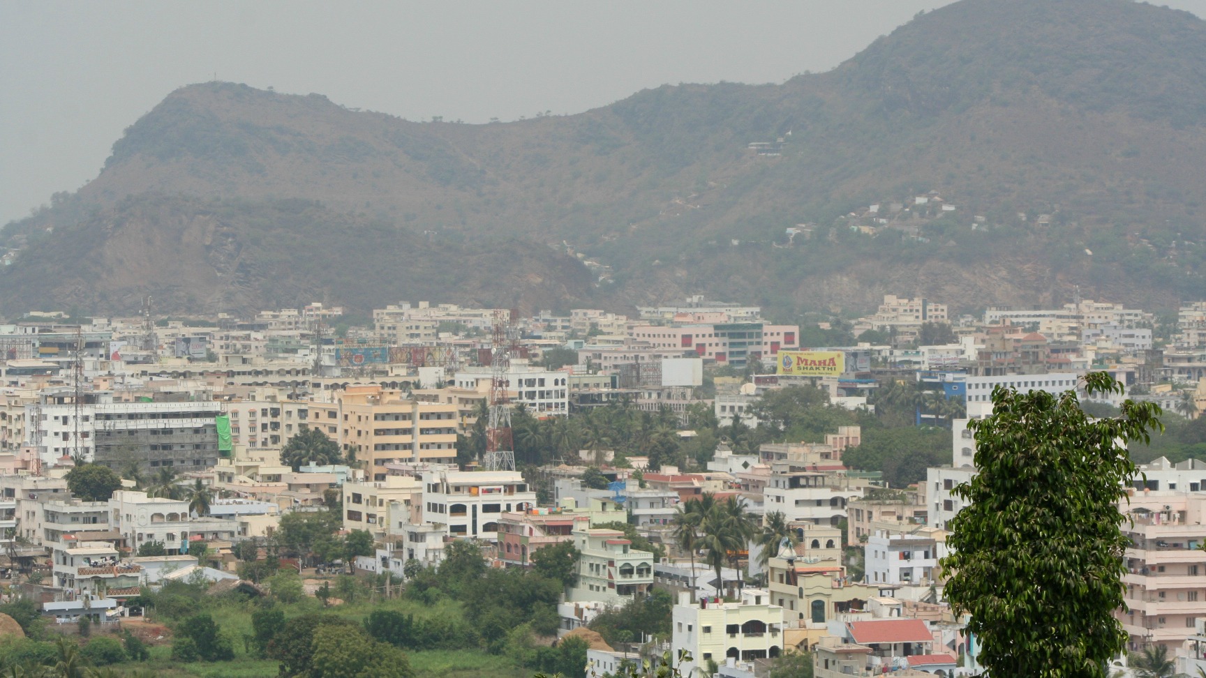 Vue de la ville de Vijayawada, au sud de l'Inde (Photo:Vijay Chennupati/Flickr/CC BY 2.0)