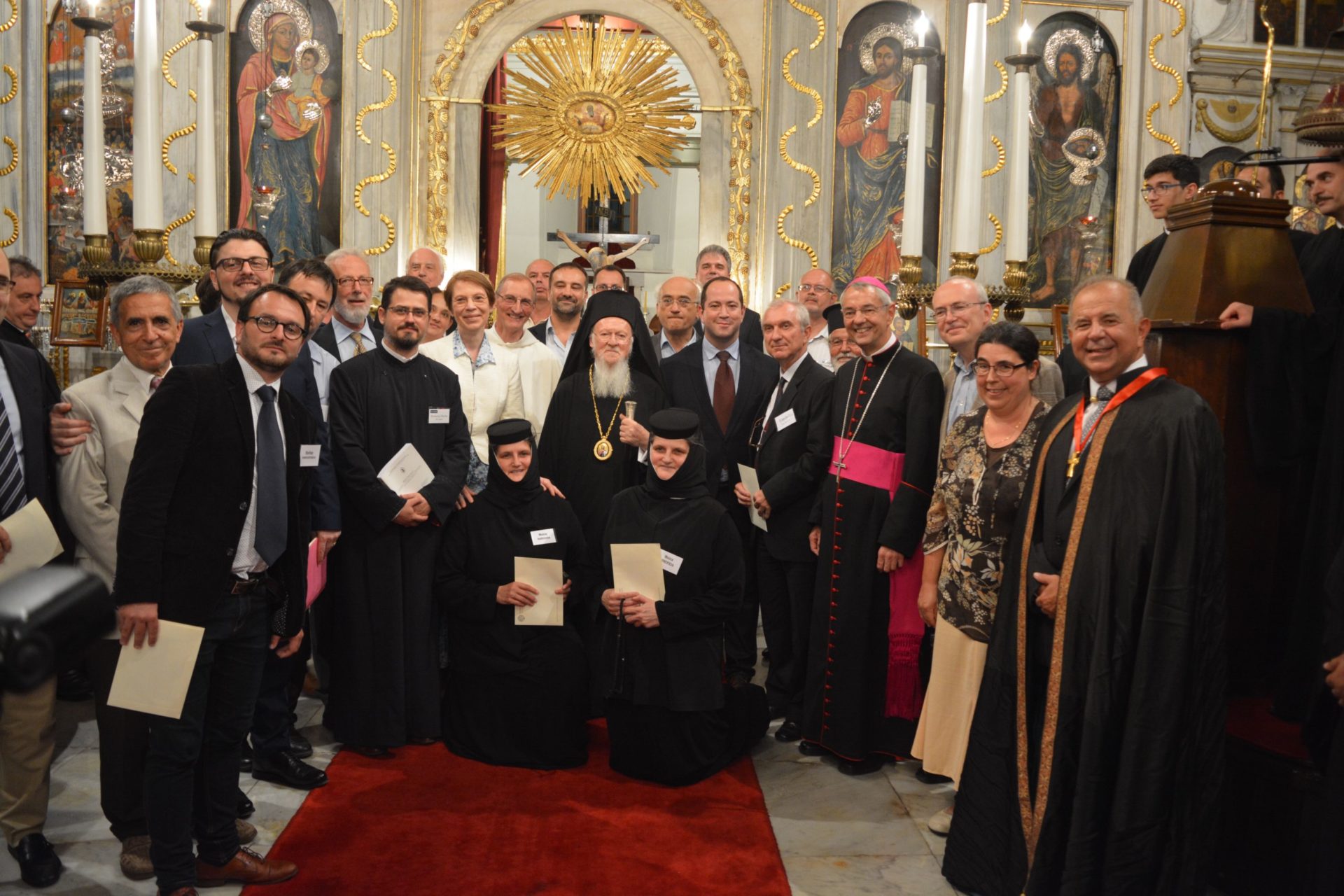 Rencontre des anciens boursiers de l'Institut des Églises Orientales de Ratisbonne à Istanbul (photo ISO Fribourg)