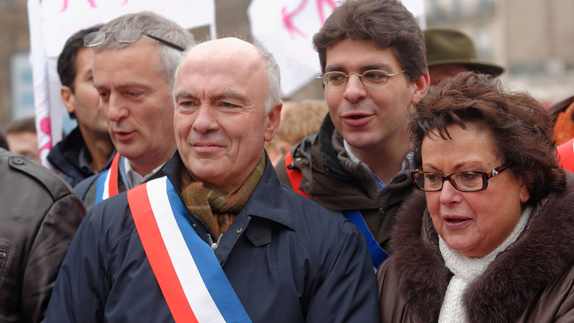 Le député français Marc Le Fur, pendant le Manif pour tous, à Paris, en janvier 2013. (Photo: Wikimedia Commons/Marie-Lan Nguyen/CC BY 2.5)
