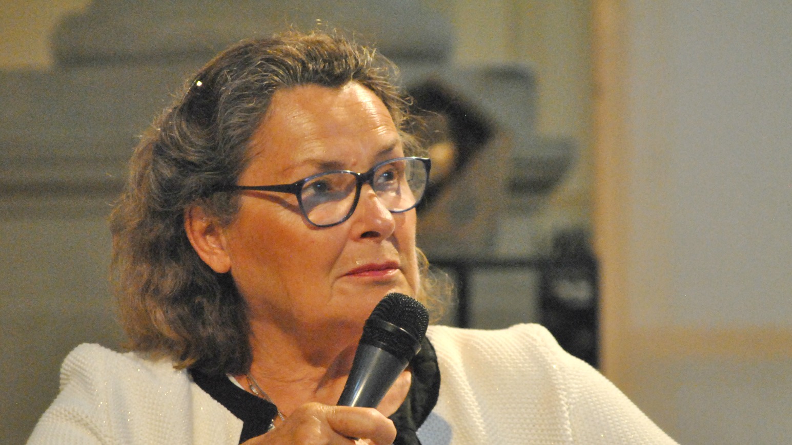 Isabelle Pierron, pasteure de l'Eglise protestante unie de France (EPUdF) (Photo:Raphaël Zbinden)