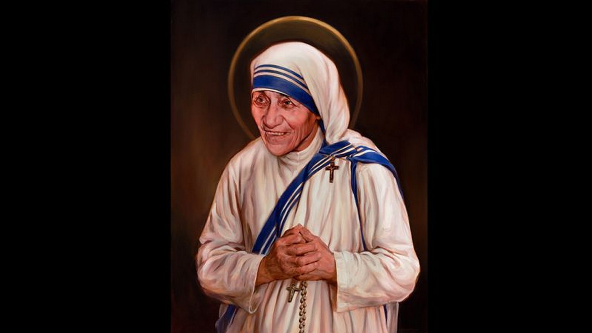 Mère Teresa par Chas Fagan (photo par courtoisie Chevaliers de Colomb)