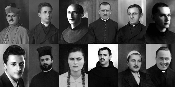 Des martyrs albanais victimes de la dictature communiste d'Enver Hodja béatifiés le 5 septembre 2016  (Photo: www.ccee.eu)