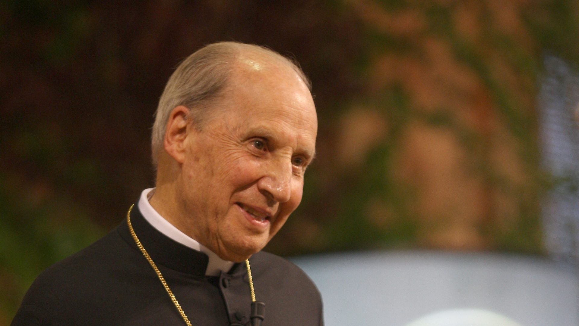 Mgr Javier Echevarria Rodriguez, prélat de l'Opus Dei depuis 1994 (photo wikimedia commons Hard CC BY-SA 4.0) 