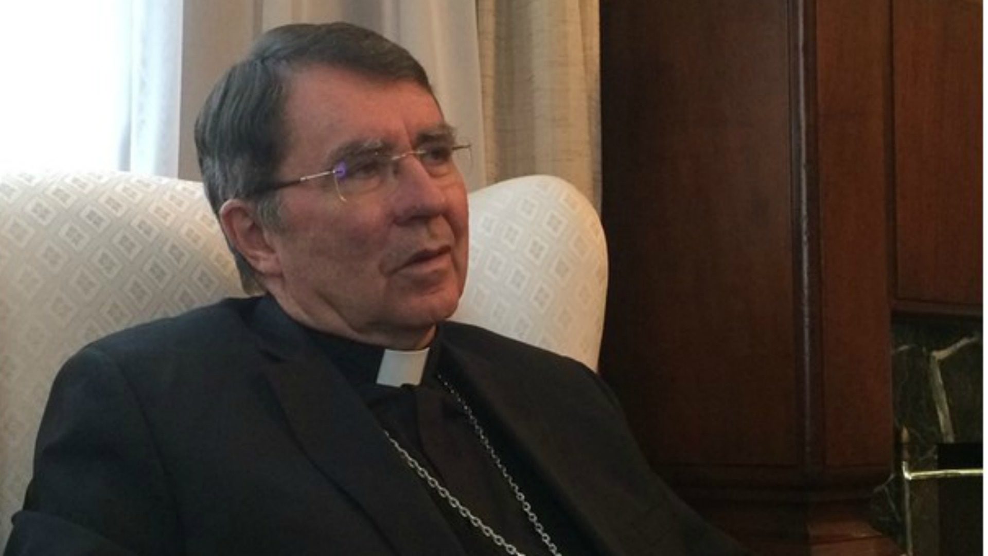 Mgr Christophe Pierre, nonce apostolique aux Etats-Unis (Photo:  Radio Vatican)