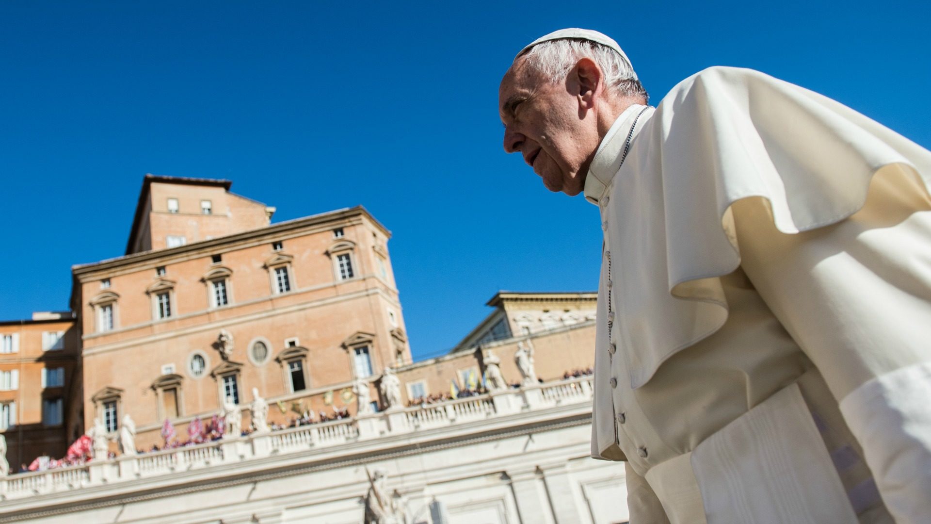 Le pape François: "Le cléricalisme ne laisse pas croître la force du baptême". (Photo: Flickr/Mazur/catholicnews.org.uk/CC BY-NC-SA 2.0)